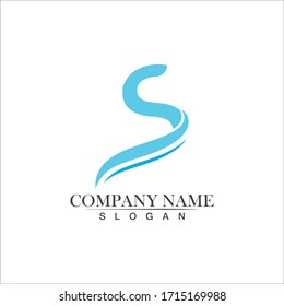 S letter logo Template icon