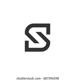 S Letter Logo Template Illustration Design. Vector EPS 10.