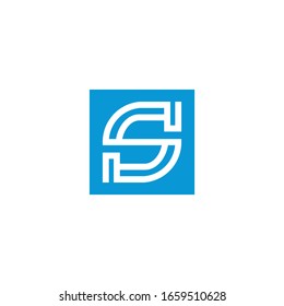 S Letter Logo Template symbols icons