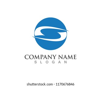 S letter logo Template and vector