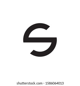 S letter logo template vector icon design