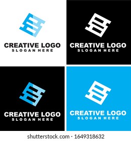 S Letter Logo Template vector icon illustration design. vector Business corporate letter S logo design vector. Simple and clean flat design of letter S logo vector template.