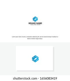S Letter Logo Template vector icon illustration design. vector Business corporate letter S logo design vector. Simple and clean flat design of letter S logo vector template.
