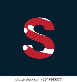 S letter logo or s text logo and s word logo design.