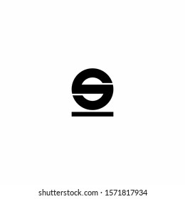 S letter logo vector abstract