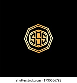 S letter logo vector design 