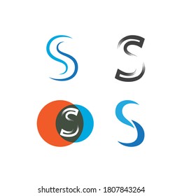 S letter logo vector design