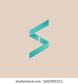 s letter logo vector design