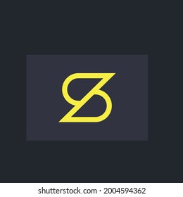 S letter logo vector  icon 