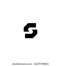 S letter logo vector illustration