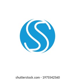 S letter logo vector image