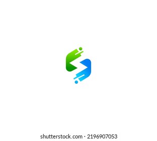 S Letter Logo Vector Template Abstract Monogram Symbol