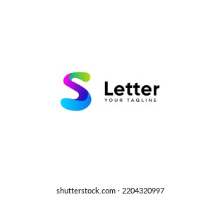 S Letter Logo Vector Template Abstract Monogram Symbol