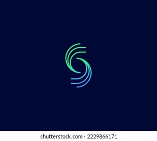 S Letter Logo Vector Template Abstract Monogram Symbol. Usable for Business sport, technology, fashion, digital And future creative logo