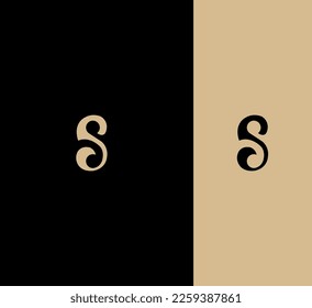 S Letter Logo Vector Template Abstract Monogram Symbol 