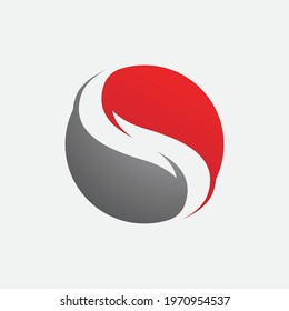 S letter logo, vectorsign template design