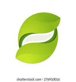 S letter logo, volume icon design template element
