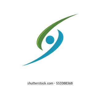 S letter logo, volume icon design template element