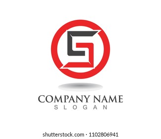 S letter logos design vector
