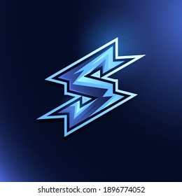 S letter mark Esport logo