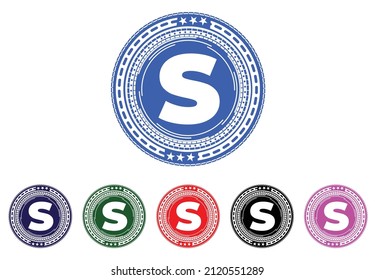S letter new logo and icon design