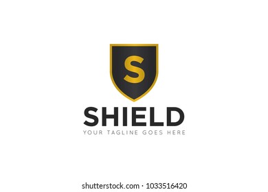 S letter shield logo and shield icon Vector design Template. Vector Illustrator Eps.10