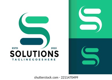 S Letter Simple Elegant Logo Design, brand identity logos vector, modern logo, Logo Designs Vector Illustration Template