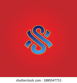 S Letter for Simple Logo. A Modern Vector Design