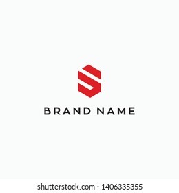 S letter symbol vector logo design
