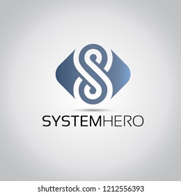 S Letter Template Logo
