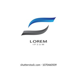 S letter vector icon
