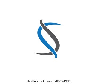 S letter vector icon
