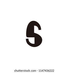 s letter vector logo
