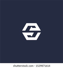 S letter vector logo abstract
