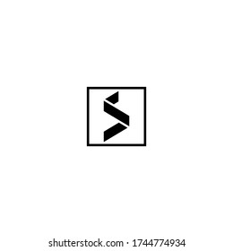 s letter vector logo abstract