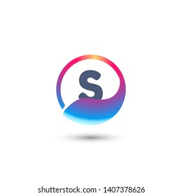 S LETTER VECTOR LOGO APHABET ICON