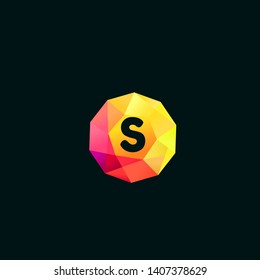 S LETTER VECTOR LOGO APHABET ICON