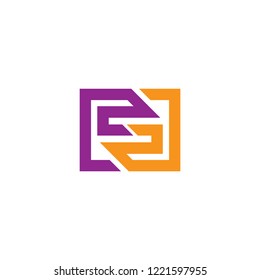 S letter vector logo design