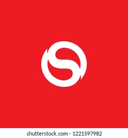 S letter vector logo design