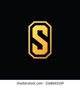 S letter vector logo design