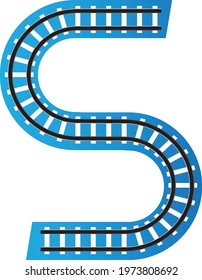 S letter vector logo design