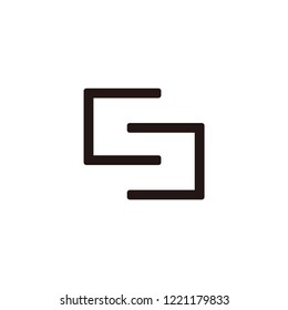 s letter vector logo. gs letter vector logo. jj letter vector logo