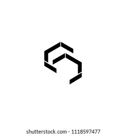 s letter vector logo. home vector logo