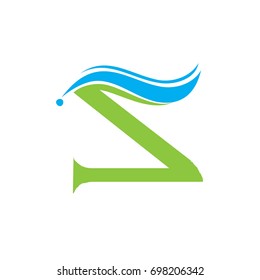 S letter wave Logo Template vector illustration. orthopedic S