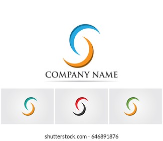 S letters logo