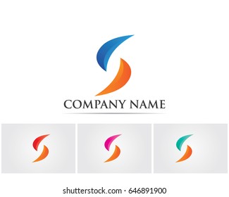 S letters logo