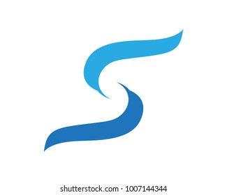 S letters logos and symbols template vector
