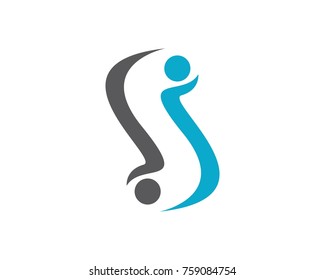 S letters logos Template vector