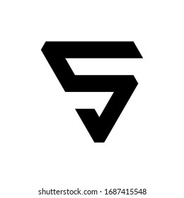 Vector de diseño del logotipo de letra S