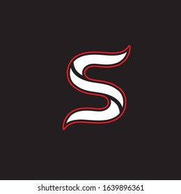  S logo Business corporate letter design vector